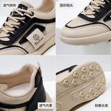 Breakj Small White Shoes Student Korean Version Female 2025 Summer New Platform Increased Breathable Casual Shoes Street Shot