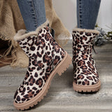 Breakj Boots 2023 Winter New Velvet Women's Shoes Warm Boots Cotton Shoes Large Size Women's