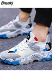 Men Casual Shoes Hip Pop Sneakers Male Comfortable Adult Sport Trainers Mesh Chaussure Homme High Quality Zapatillas