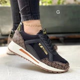 Breakj Fashion Flat-Bottomed Round-Headed Casual Sneakers 2025 Autumn And Winter New Front Lace Single