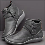 2019 Booties Woman Lace Ankle Boots Suede Stitching Boots Short Arch Support Comfortable Soft Bottom Female Boot Big