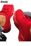 Womens Sneakers casual Mesh Breathable flats Shoes Comfortable Running Shoes for women's Walking Shoes Zapatos De