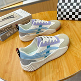 Breakj 2025 New Korean Version Ins Breathable Small White Shoes Women's Low Top Casual Platform Shoes