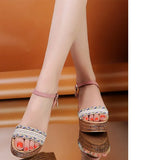 Shoes Women Gladiator Sandals High Heels Platforms Wedge Sandals Woman Causal Women Shoes Bohemian