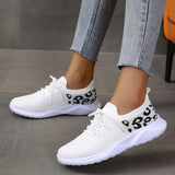Breakj New Women's Leisure Sports Single Shoes Round Head Flat Bottom With Fashion Mesh