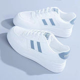 Breakj Version Of Small White Shoes Women In The Autumn Of 2025 New Breathable Thick-Soled Casual Shoes In The Trend Of Students Street Pat