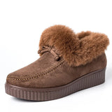 Winter Women boots Fashion Snow Boots Women Casual Ankle Boot Warm Platform Cotton Shoes Slip on Ladies Flat Short