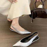 Temperament Slope Heel Head Back Emptiness Muller Shoes Bag Head Sandals Women 2025 Summer Gentle Fairy Evening