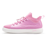 2019 Couple Skateboarding Shoes Men Sneakers Leather Casual Breathable Lace Up Walking Shoes Knitted Mesh Flats