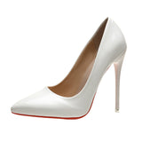 Shoes Women 2023 New Women's Shoes Autumn Pointed Shallow High Heels Women's Plus Size Work Shoes