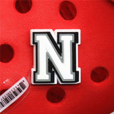 PVC Shoe Buckle Accessories DIY Combination English Alphabet Shoes Decoration Jibz for Croc Charms Bracelets Kids