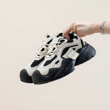 Breakj Korean Platform Platform Dad Shoes Fall 2024 New Street Photo Student Running Sneakers Increased Casual