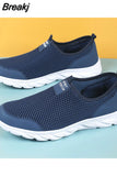 New Summer Men's Shoes Outdoor Casual Sneakers Lightweight Breathable Mens Loafers Slip-on New Men Shoes Zapatos