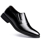 Business Men Dress Shoes Fashion Elegant Formal Wedding Shoes Men Slip on Office Oxford Shoes for