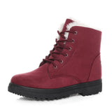 Boots 2018 New Women Winter Boots Warm Snow Boots Fashion Ankle Boots For Women Shoes Winter Casual Heels Botas