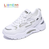Women's Winter Sneakers 2021 Fur Platform Sports Shoes White Chunky Sneakers Vulcanized Casual Shoes Female