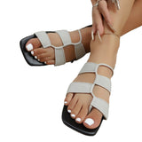 Women's Summer Wear Leisure 2025 New Design Sense Of Niche Woven Temperament Flat Cool