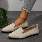 Flat Shoes Women 2025 Spring And Summer Sharp Fashion Flying Shallow Foot Pedal Casual Set Foot Single