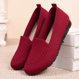 Shoes Women's Summer Mesh Breathable Flat Shoes Ladies Comfort Light Sneaker Socks Women Slip on Loafers Zapatillas