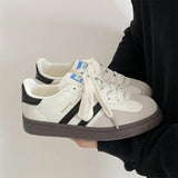Breakj Flat-Bottomed Women's 2025 Autumn New Thick-Soled Small White Shoes Port Air Breathable Leisure Sports Board