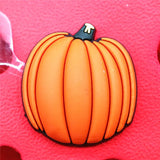 Cute PVC Shoe Charms Accessories Eggplant Daisy Bee Flower Shoes Buckle Decorations fit Croc JIBZ Kids X-mas Party