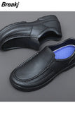 new Chef Shoes Non-slip Oil-resistant Wear-resistant Lightweight Men's Shoes Slip On Size