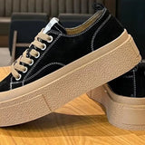 Breakj Selected Korean Board Shoes Female Small White Shoes De Training Shoes Increased Shock Absorption Sports Shoes Students Commute Hot