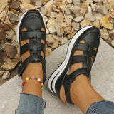 Breakj Sandals Women's New Rome Magic Sticker Women's Shoes Slippers 43 Yards In Summer