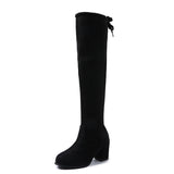 Boots Women's Boots 2025 Autumn/Winter New Over-Knee Net Red Skinny Stunnye Stunny Boots Fashion High-Heeling High Boots Women's