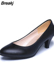 Pumps Nude Shallow Mouth Women Shoes Fashion Office Work Wedding Party Shoes Ladies Low Heel Shoes Woman