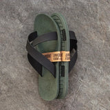 Wear Latex Slippers Black Soft Flip Flops X Stripes Casual Summer Male Chaussures Slides