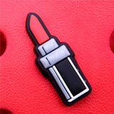1pcs Black Elements Shoe Charms Black Girl Magic Queen Shoes Accessories Decoration Fit Croc Jibz Kids Gifts