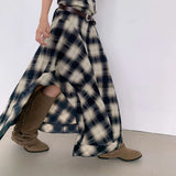 Lyserie Western Cowboy Boots 2025 Autumn And Winter New But Knee Long Belt Buckle Trouser