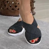 Fashion Women's Slippers Summer Outdoor Beach Female Flats Plus Size Slipper Casual Comfortable Platform Ladies
