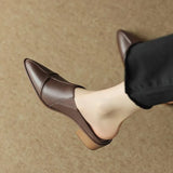 The Summer Of 2025, The New Bag Head Half Slippers Women Wear With Coarse And Anti-Slip Rice White