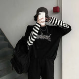 2020 Autumn American Simple Letter Print T-Shirt Men's Cotton Harajuku Retro Pullover Women's Short Sleeve Shirt