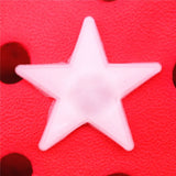 1pcs Cute Rabbit Shoe Charms Luminous Star Flame Planet Shoe Accessories Decoration Fit Croc Jibz Kids Party Gifts
