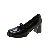 Breakj Temperament Simple Mary Treasure Shoes 2025 Spring And Summer New JK Women's Shoes Fairy Fashion High Heels