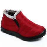 Boots Winter Plus Size Men Shoes Warm Fur Snow Boots Plush Inside Shoes Black Winter Boots For Men Waterproof Mans