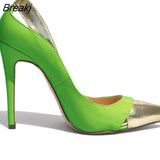 Classic Sexy Pointed Toe High Heels Women Pumps Shoes Spring Wedding Big Size