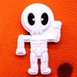 Horror Shoe Accessories Werewolf Grim Reaper Ghost Mummy Witch Vampire Scarecrow Croc Charms fit Jibz Kids Party