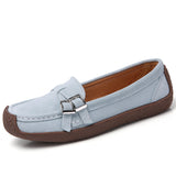 Breakj Bean Shoes Women's Comfortable Low-Top Shoes Casual Flat Single Shoes With Round Head Snail Shoes Mother Shoes