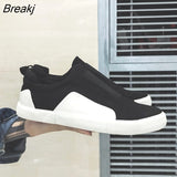 Sneakers Men Canvas Shoes Men Loafers Mens Causal Shoes Cool Male Street Footwear Classic Black White