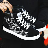 Hot Spring and Autumn Men Boots Comfortable Quality High Top Shoes Men New Casual Shoes Botas Breathable Masculinas