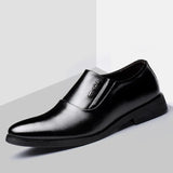 Business Men Dress Shoes Fashion Elegant Formal Wedding Shoes Men Slip on Office Oxford Shoes for