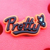 1pcs Cosmetics Shoe Charms Foundation Box Mirror Perfume Shoes Accessories Decoration Fit Croc Jibz Kids Gifts