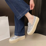 Breakj Casual Fisherman Women's Shoes 2025 Spring New Lazy One Foot Permeable Fashion Casual Soft Single