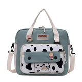 2021 Backpack for women Nylon mini backpack korean Shoulder bag Kawaii badge school backpack for girls NEW Women's