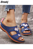New Summer Women Sandals Comfortable Platform Soft Ladies Casual Slippers Fashion Colorful Flat OpenToe Outdoor Beach