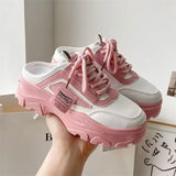 Breakj Wear The 2025 Autumn New Heel-Free Old Dad Shoes One Foot Pedal Large Casual